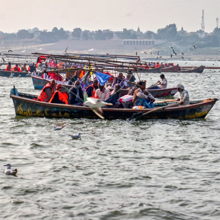 Kumbh Mela - Boat Ride Experience